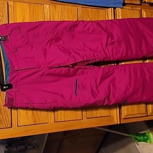 North Face Womens Pink Winter Ski Snow Snowboard Pants Skiing